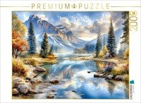 Calvendo Puzzle Emerald Lake In Yoho National Park In British Columbia | 2000 Pi