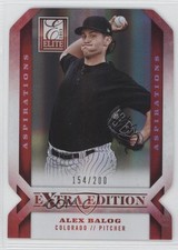 2013 Panini Elite Extra Edition Aspirations Die-Cut 154/200 Alex Balog #24 0w8