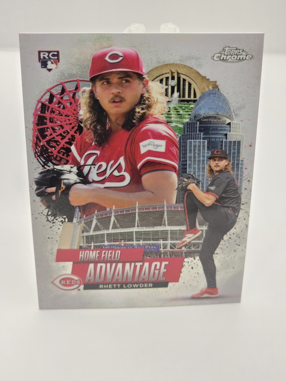 2025 Topps Chrome - Rhett Lowder #HA-26 - Home Field Advantage - SSP 🔥 🔥