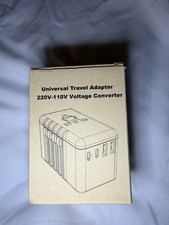 Universal Travel Adapter 220V to 110V Voltage Converter
