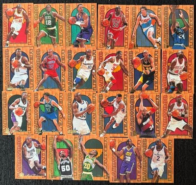 1995 Fleer Hardwood Leaders Set Incomplete (missing Numbers 12-13-17-18) Has MJ