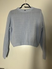 H&M Hellblauer Strickpullover XS   weich & cr...