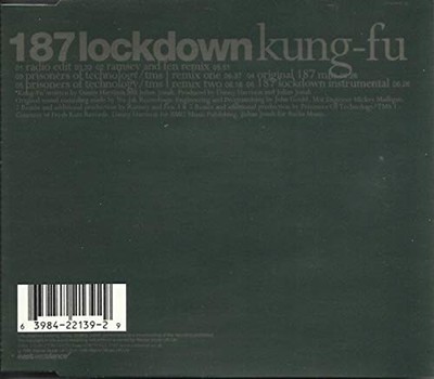 187 Lockdown Kung-Fu/ (CD)