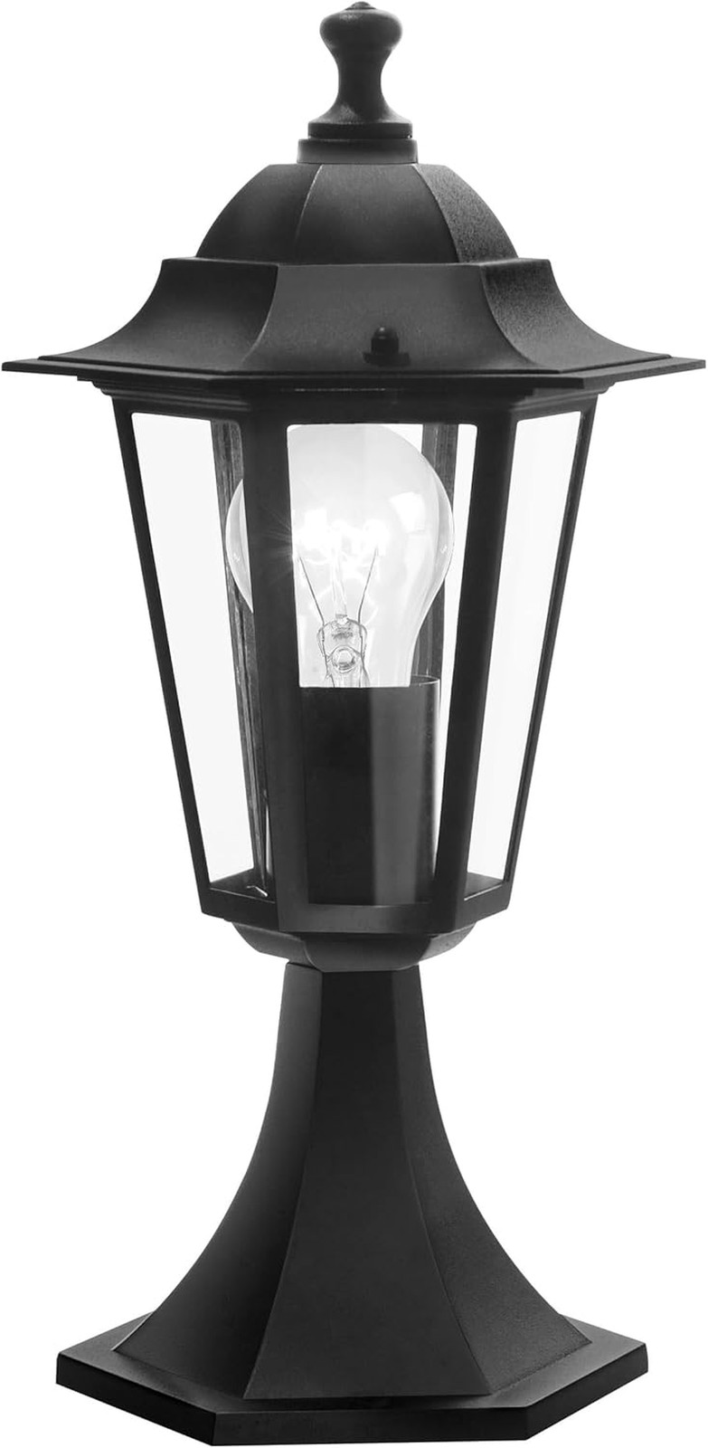 Lampada Con Base Da Esterno Laterna 4, Lampada Da Esterno Uno Punto Luce, Lampad