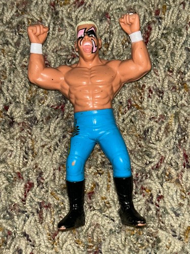 Vintage 1990 Galoob WCW Sting The Stinger 5