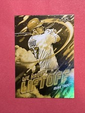 2021 Topps Fire - Mike Trout - We Have Liftoff - Gold Foil - #WHL-1 - Angels