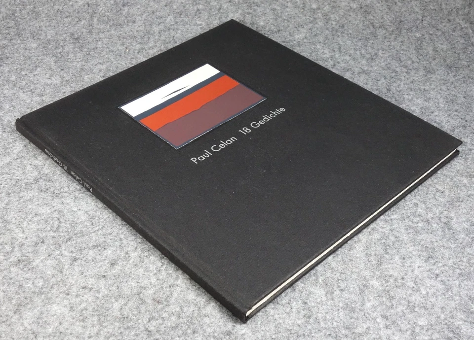 1997 - KÜNSTLERBUCH - Paul Celan - GRAFIK Hans Schreiner Siebdruck signiert