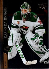 2020-21 UPPER DECK BASE SILVER FOIL KAAPO KAHKONEN MINNESOTA WILD #569