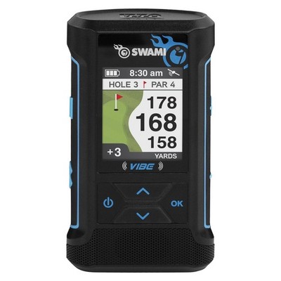 Izzo Swami Vibe Golf GPS with Bluetooth Speaker Accurate Distances 38000 Maps