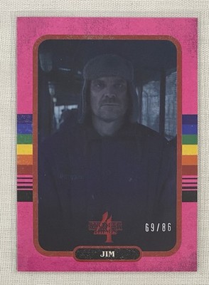 2023 Zerocool Stranger Things Season 4 1986 Pink 69/86 Jim #15