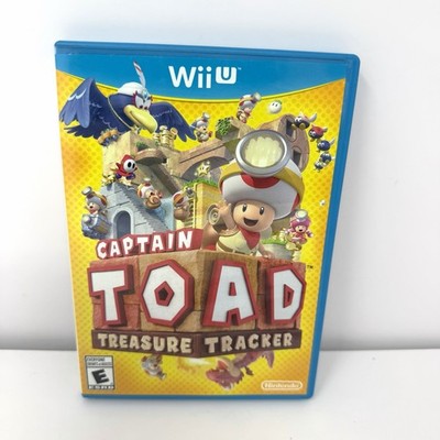 Nintendo Captain Toad: Treasure Tracker Wii U CIB w/ Case & Manual Clean Disk!