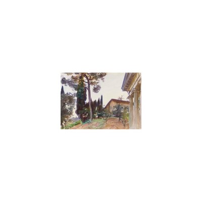 John Singer Sargent Corfu Vintage Watercolor Landscape Photo Reprint Wall Art