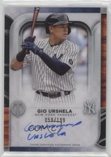 2022 Topps Tribute 59/199 Gio Urshela #TA-GU Auto 4k8