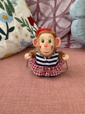 Vintage Skipping Monkey Toy By Westminster.