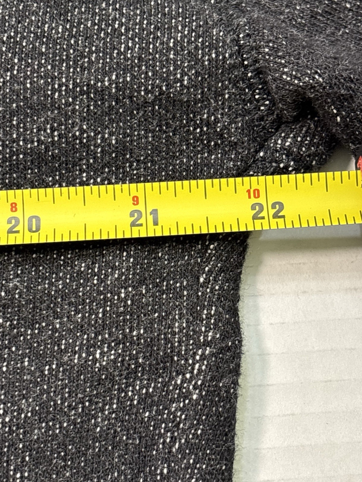 Lauren Jeans Co Ralph Lauren XL Speckled Knit Sweatshirt Crest Button Pullover thumbnail 6