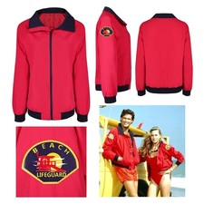 Baywatch Mitch Buchannon Cosplay Costume Outfits Men's Halloween Carnival Coat