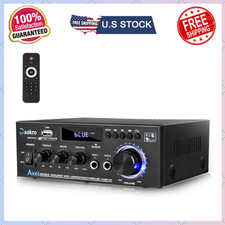 AK45 Stereo Audio Amplifier with Remote Control Home Theater Audio Stereo System