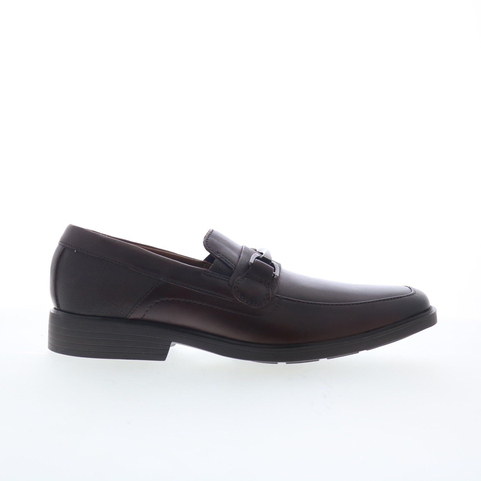 Clarks Clarkslite Bit Mens Red Wide Loafers - Slip Ons Casual Shoes 16790₽