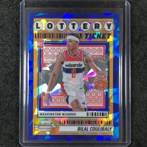 2023-24 Contenders Optic BILAL COULIBALY Lottery Ticket Rookie Blue Ice 73/75