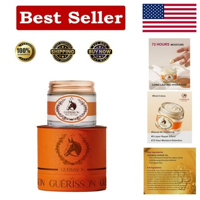Authentic 9 Complex Horse Oil Cream 70g - Luxury Hydration for Sensitive Skin