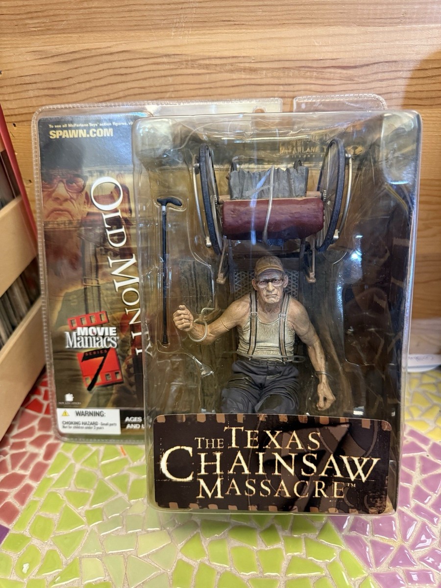 McFarlane Movie Maniacs Series 7 Texas Chainsaw Massacre Old Monty