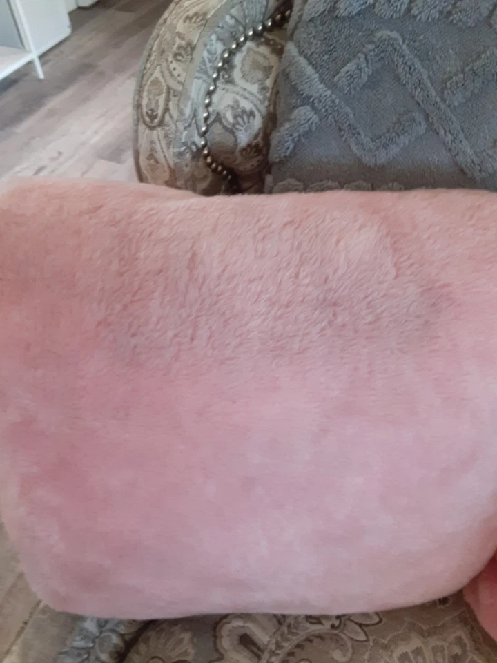 Almohadas vintage hechas a mano para pastel corto de fresa ROSA Foto 4 de 4