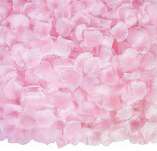 3200 Pcs Artificial Rose Petals for Romantic Night, Fake Rose Flower Petals for