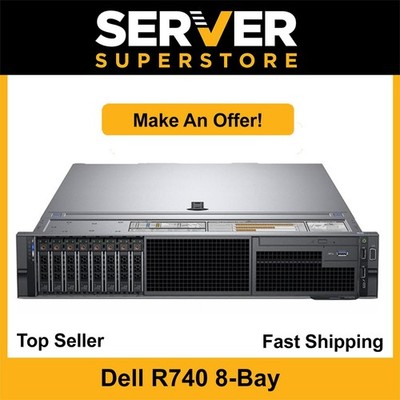Dell PowerEdge R740 Server 2x Gold 6138 = 40 Cores | 32GB RAM | H730P | 4x trays
