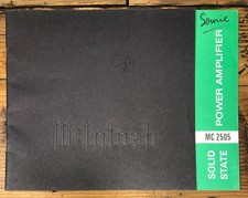 McIntosh MC 2505 Amplifier Owners / User Manual Original 