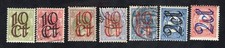 Netherlands 1923 stamps Mi#116-122  MH/used CV=34$