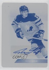 2022 Upper Deck Team Canada Juniors Men's U-20 1/1 Ridly Greig #7 Auto 0v41