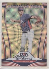 2020 Panini Donruss American Pride 138/999 Jack Flaherty Jeff Criswell #AP21 fm0