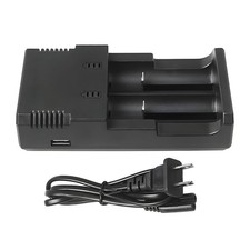 Safe Battery Charger 18650 26650 Short Circuit Protection 110-240V For Li-ion