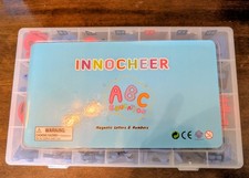 Used Innocheer Magnetic Letters And Numbers, Good Condition, Education
