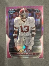 MALACHI MOORE 2022 Bowman U Chrome 1st PINK Refractor RC #74 ALABAMA