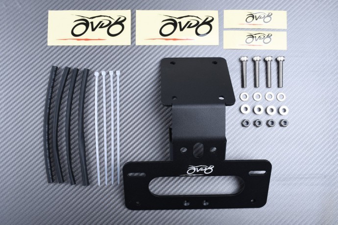 Support de Plaque pour KTM RC 200 390 Anti-Vibrations Fixation de Plaque Rigide