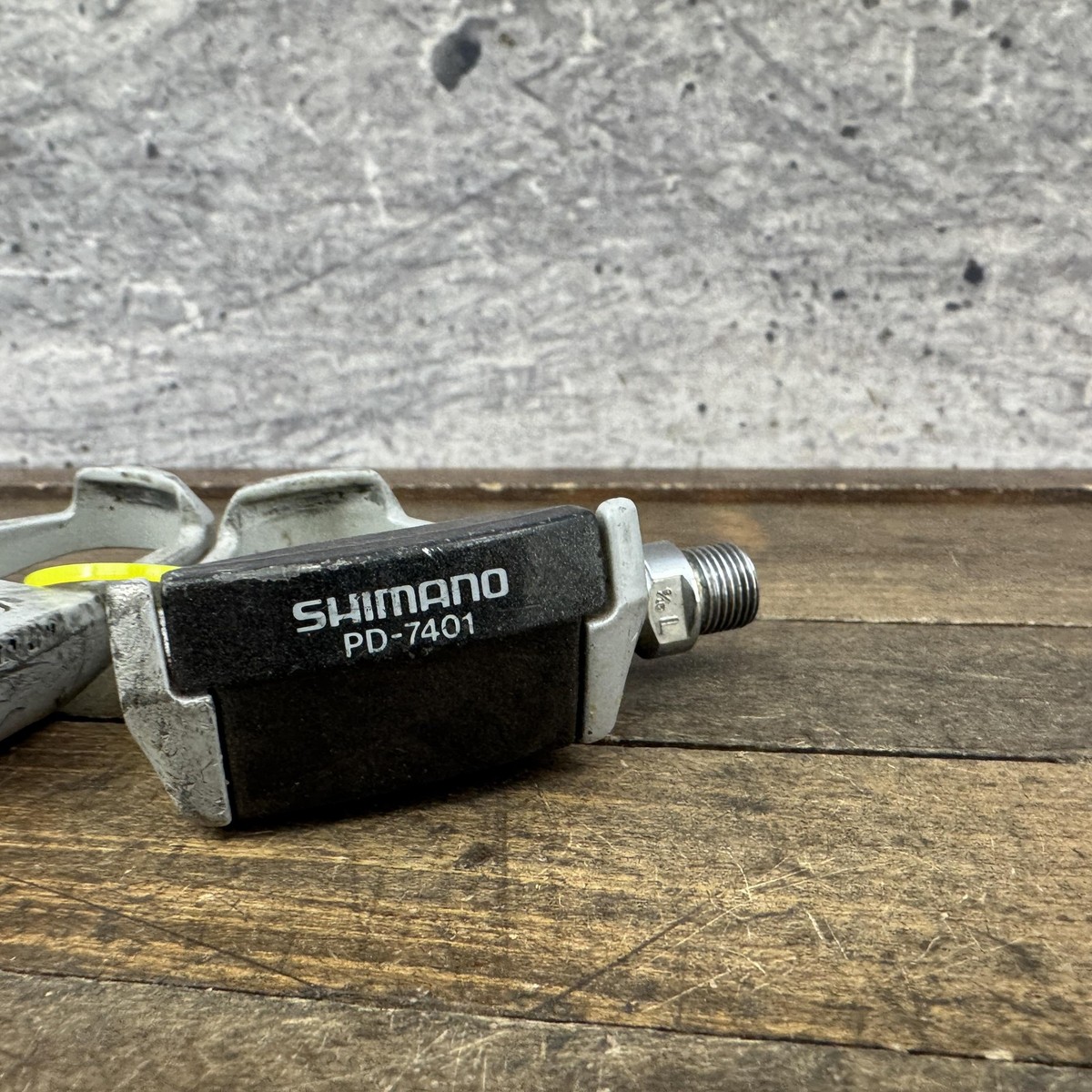 Vintage Shimano Dura-Ace PD-7401 Clipless Road Pedals 9/16 Silver