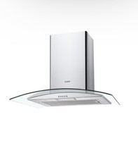Candy CGM641X 60 Cm Chimney Cooker Hood - Stainless Steel / Curved Glass