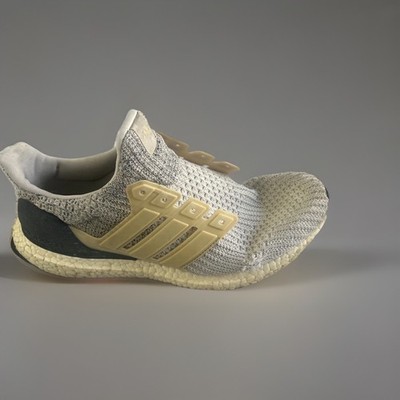 Adidas ultraboost Beige Size US 10 - Shoelaces Included But Frayed