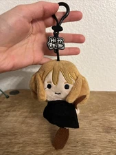 Hermione On Broom Harry Potter  Mini 4” Stuffed Plush Key Chain Toy
