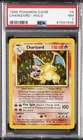 1999 POKEMON BASE SET UNLIMITED #4 CHARIZARD-HOLO PSA 7
