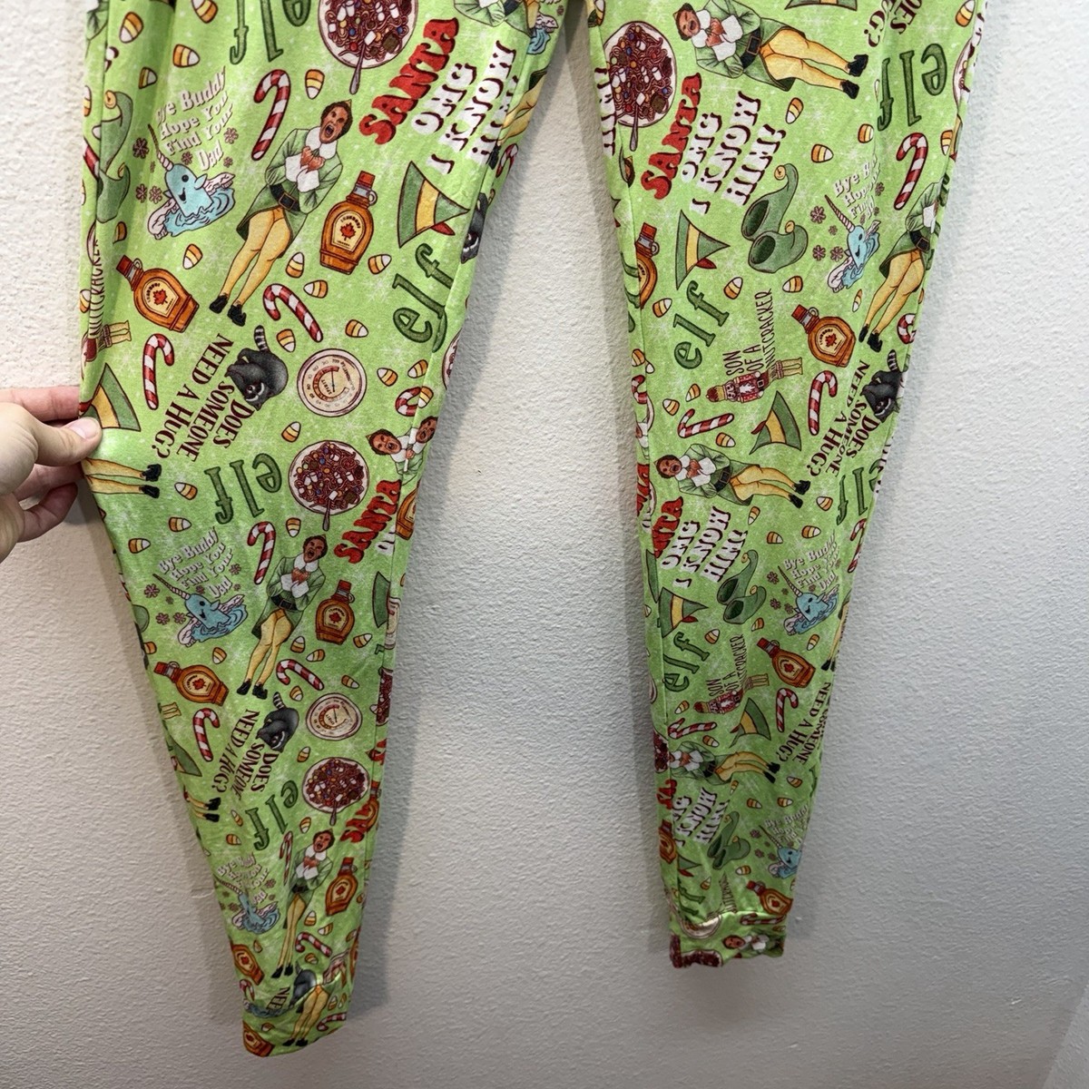 Showstoppers Women's S Bamboo Pajama Lounge Pants ELF Movie Christmas Holiday View 4