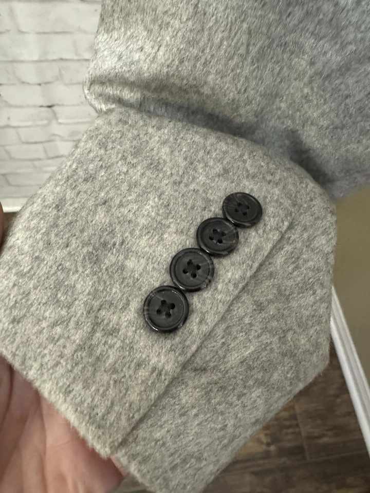 Blazer Paul Fredrick 100% Cabello Camel Talla 44R Gris Abrigo Deportivo Informal Chaqueta Traje Foto 4 de 4