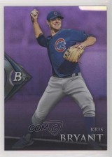 2014 Bowman Platinum Chrome Prospects Retail Purple Refractor Kris Bryant 0ls