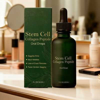 Collagen Peptide Oral Drops 30ml Firming Liquid Daily Wellness Supplement