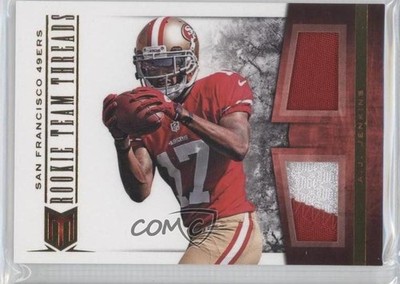 2012 Momentum Rookie Team Threads Materials Combo Prime 22/49 AJ Jenkins RC 0f8