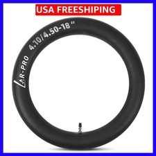 18" Heavy Duty Dirt Bike Inner Tube with TR4 Straight Valve for 110/100-18,11...