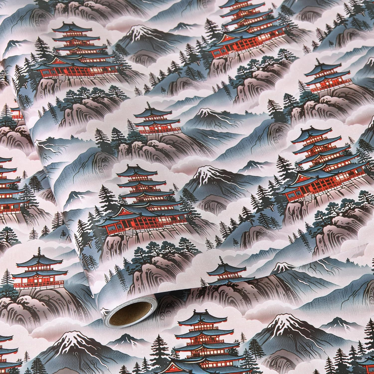 Roll - 17 Inches X 16.4 Feet Traditional Asian La