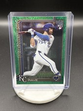 2025 Topps Update #US192 John Rave RC Green Holo Foil /99 Kansas City Royals