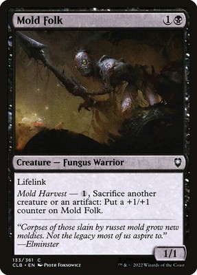 [MTG] Mold Folk (Foil) (133) (CLB) LP-HP